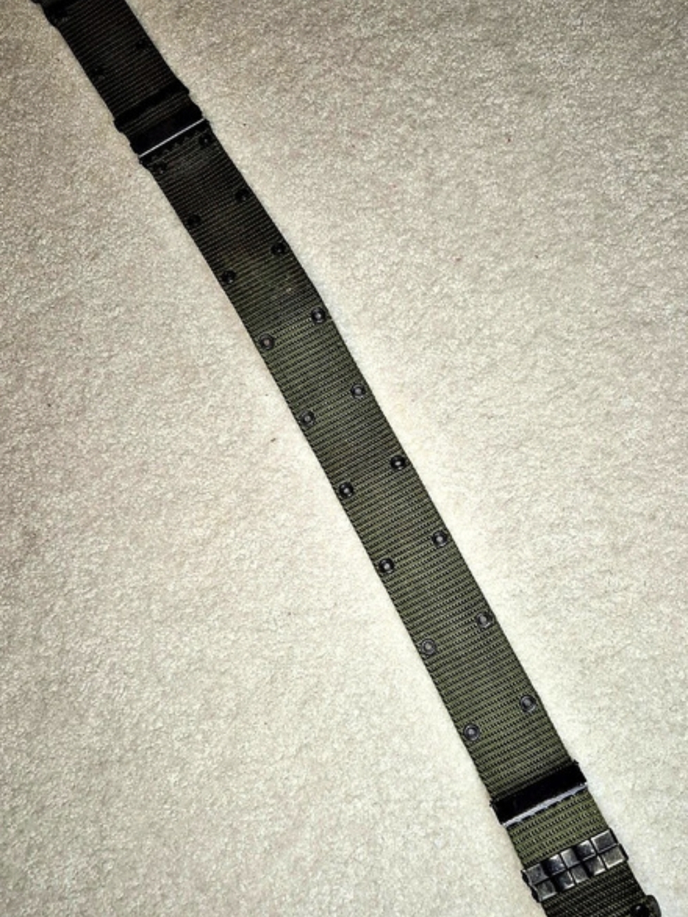 US Military Issue ALICE LC-2 Pistol Belt Green & Black